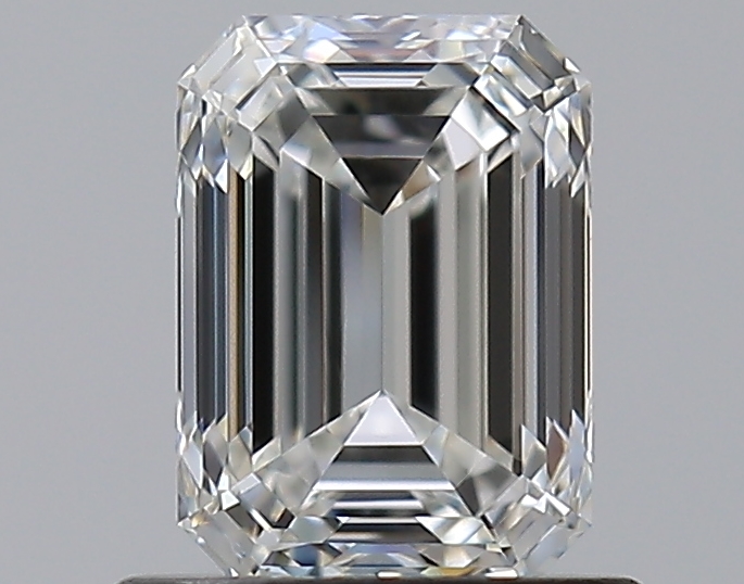 0.9 CaratH-VVS1 - Cut Emerald Diamond