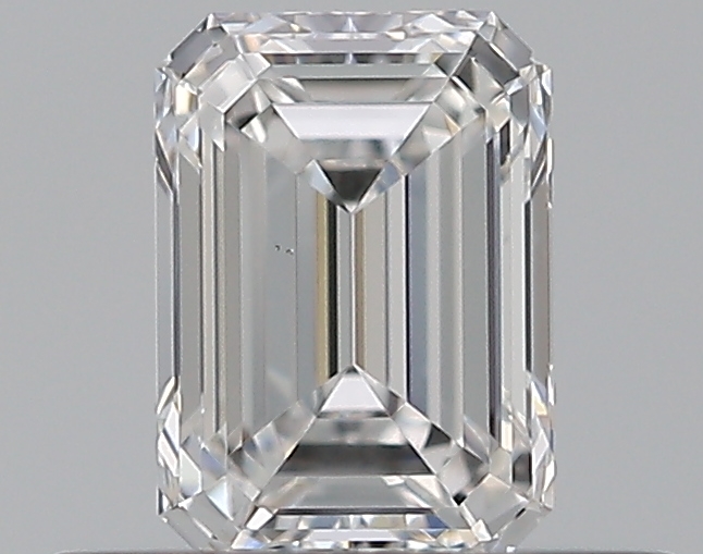 0.41 CaratE-VS1 - Cut Emerald Diamond