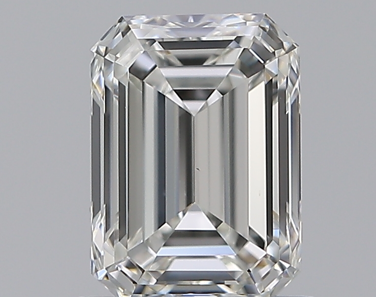 0.8 CaratH-VS1 - Cut Emerald Diamond