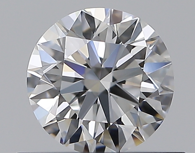 0.5 CaratF-VVS1 EX Cut Round Diamond