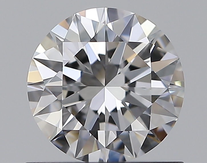 0.7 CaratE-VVS1 EX Cut Round Diamond