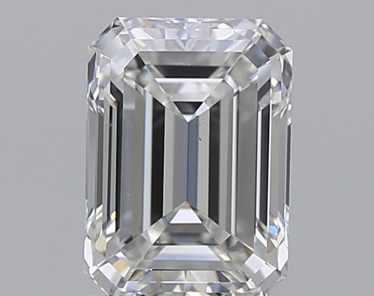 1 CaratF-VS2 - Cut Emerald Diamond