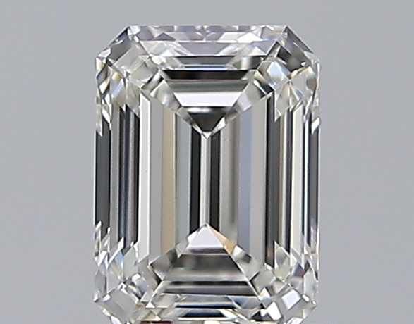 0.65 CaratH-VVS2 - Cut Emerald Diamond