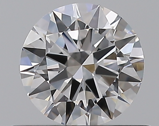 0.5 CaratD-VVS1 EX Cut Round Diamond