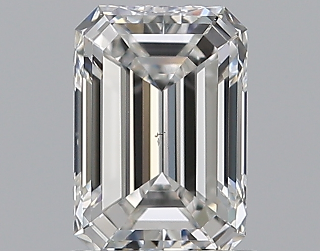 1 CaratF-VS2 - Cut Emerald Diamond