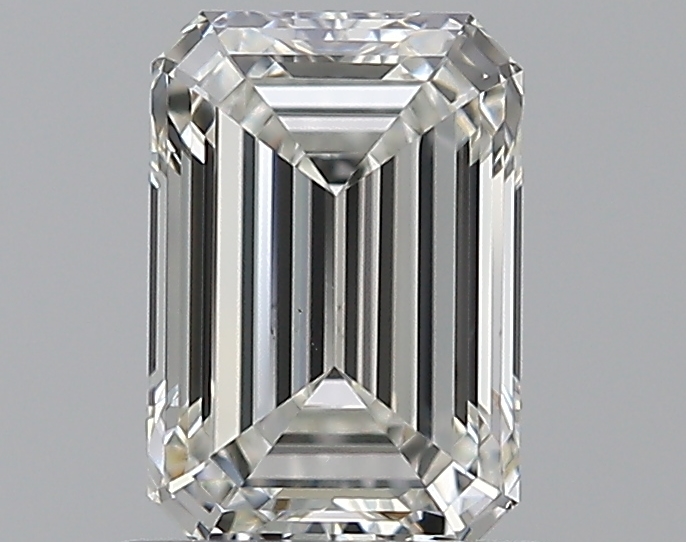 1 CaratH-VS1 - Cut Emerald Diamond