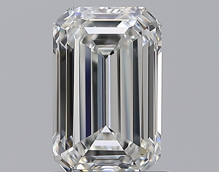 1.01 CaratH-VS1 - Cut Emerald Diamond