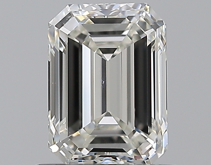 0.96 CaratI-VS2 - Cut Emerald Diamond