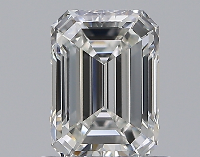 0.71 CaratH-VVS1 - Cut Emerald Diamond