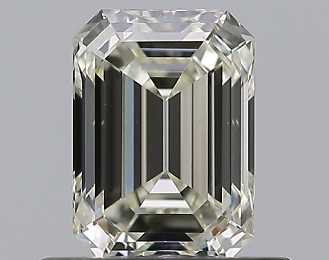 0.67 CaratL-SI1 - Cut Emerald Diamond