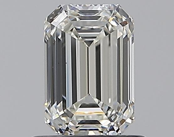0.96 CaratJ-VS2 - Cut Emerald Diamond