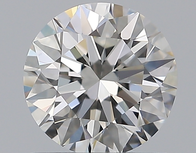 0.81 CaratH-VS1 EX Cut Round Diamond