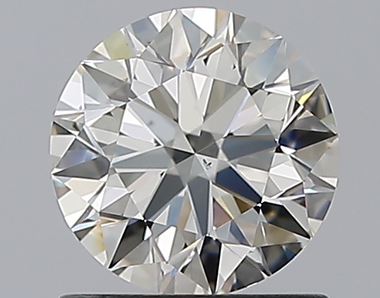 1 CaratJ-VS2 EX Cut Round Diamond