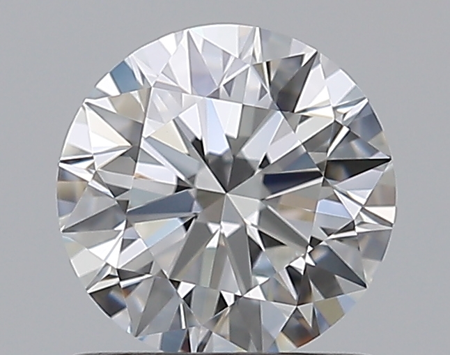 0.71 CaratF-VVS1 EX Cut Round Diamond