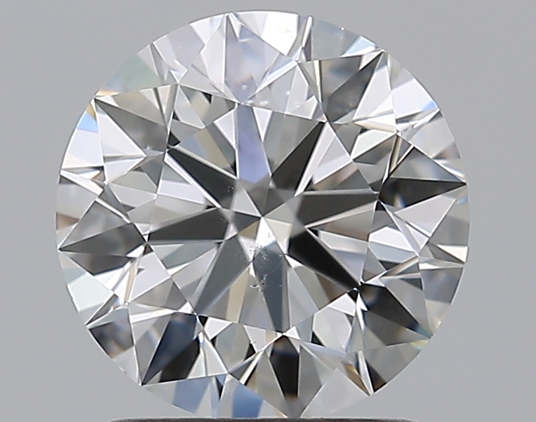 1.29 CaratG-SI1 EX Cut Round Diamond