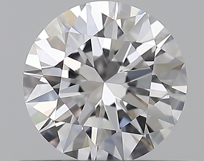 0.5 CaratD-VVS1 EX Cut Round Diamond