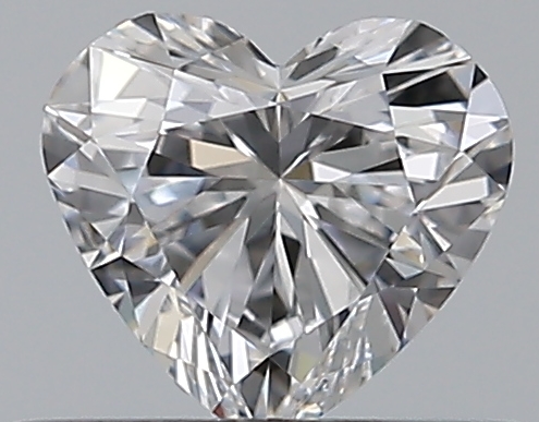 0.32 CaratD-VVS2 - Cut Heart Diamond