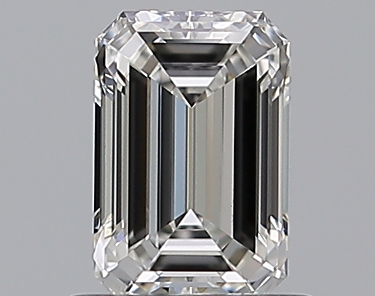 0.76 CaratG-VVS2 - Cut Emerald Diamond