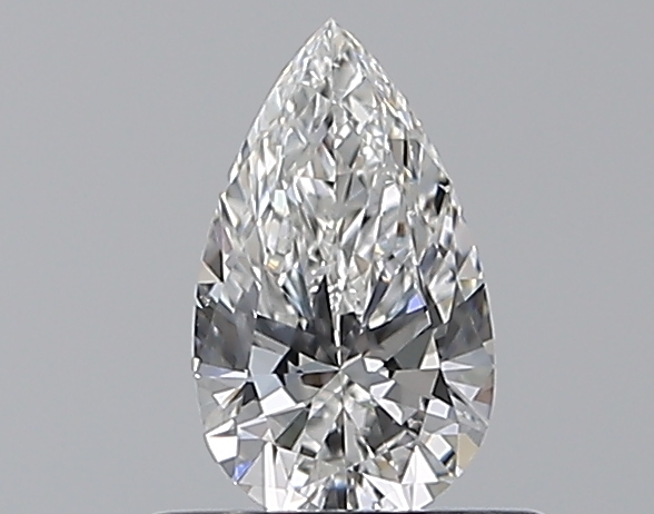 0.5 CaratF-SI1 - Cut Pear Diamond