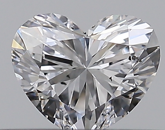 0.3 CaratD-SI2 - Cut Heart Diamond