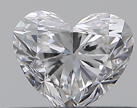 0.39 CaratD-VVS2 - Cut Heart Diamond