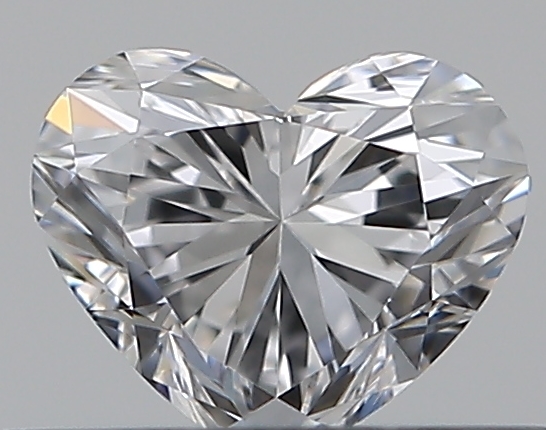 0.32 CaratD-VVS2 - Cut Heart Diamond