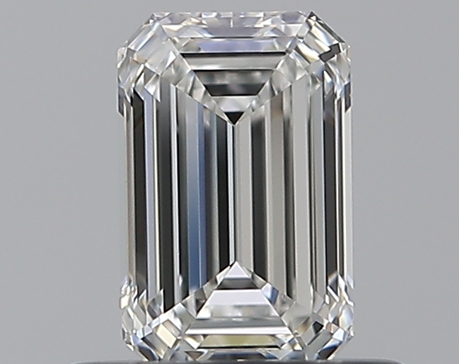 0.57 CaratH-VVS2 - Cut Emerald Diamond