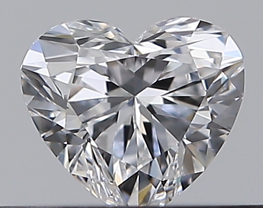0.33 CaratD-VVS2 - Cut Heart Diamond