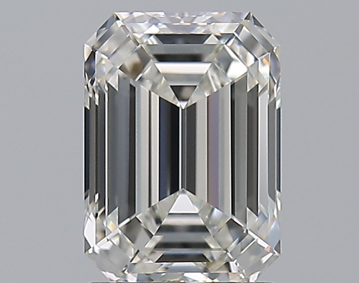 2.01 CaratH-VS1 - Cut Emerald Diamond