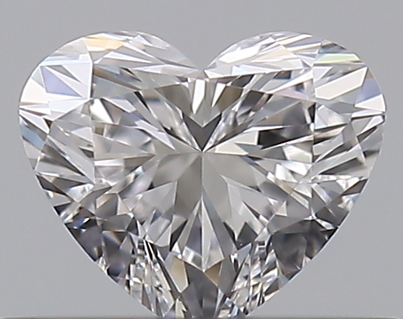 0.33 CaratD-VVS2 - Cut Heart Diamond