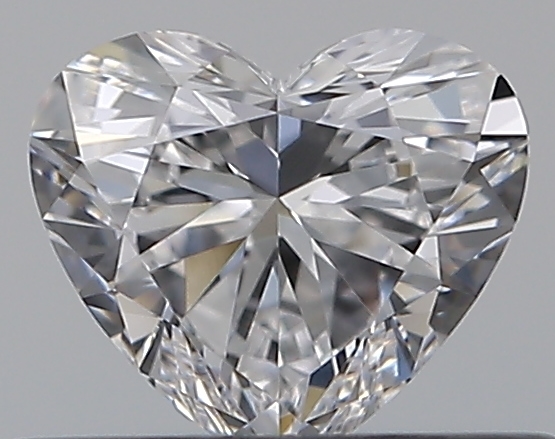 0.4 CaratD-VVS2 - Cut Heart Diamond