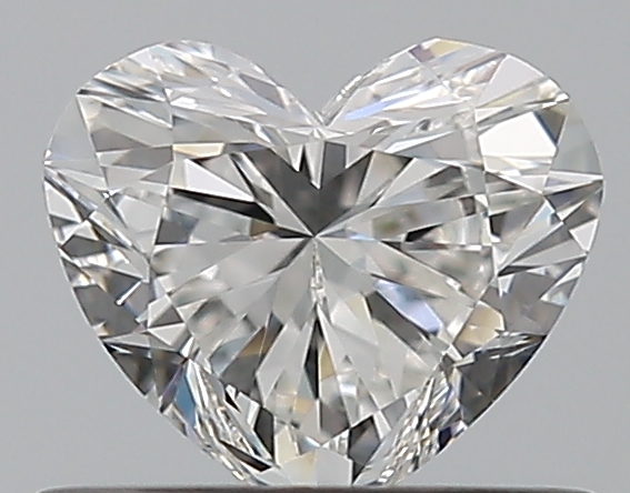 0.5 CaratF-VVS2 - Cut Heart Diamond