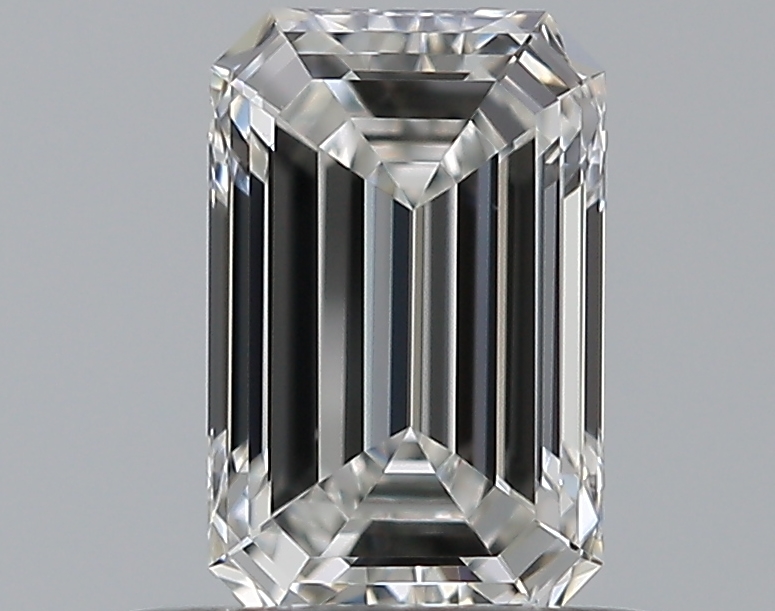 0.53 CaratF-VS1 - Cut Emerald Diamond