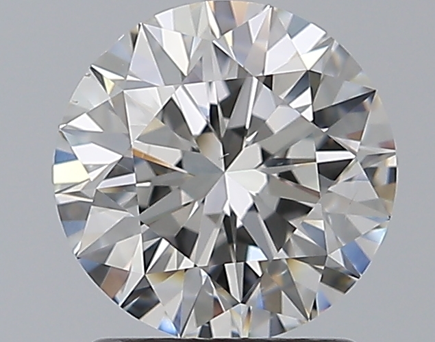 1.5 CaratG-VS2 EX Cut Round Diamond