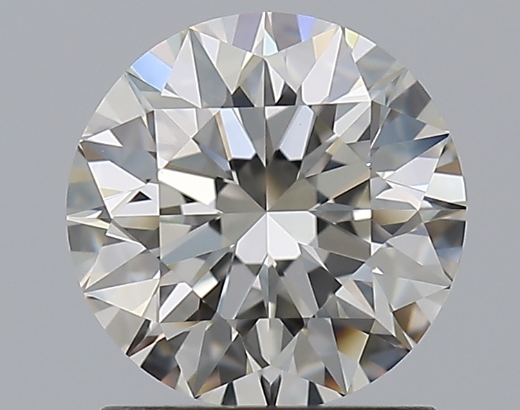1.29 CaratJ-VS2 EX Cut Round Diamond