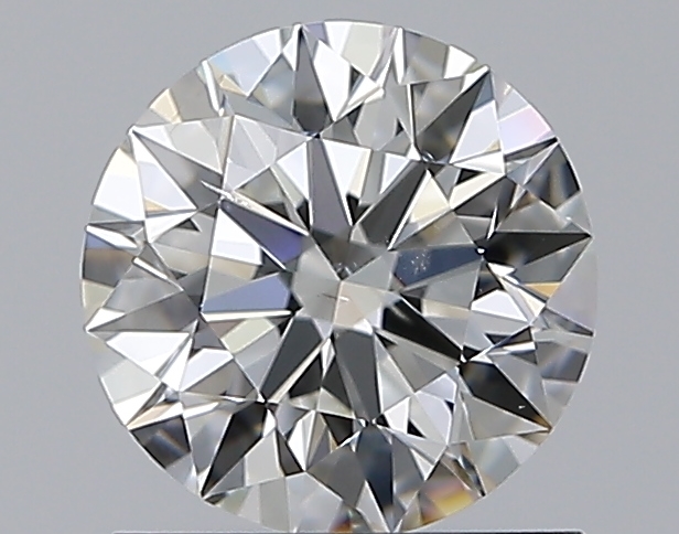 1 CaratH-SI1 EX Cut Round Diamond