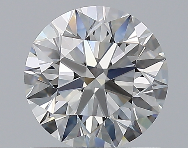 1 CaratG-VVS2 EX Cut Round Diamond
