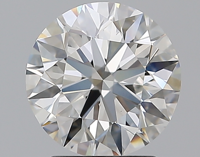 2.01 CaratH-VS2 EX Cut Round Diamond