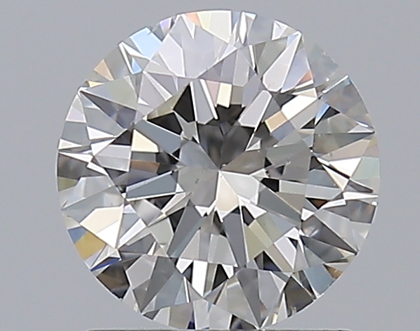 1.29 CaratG-SI1 EX Cut Round Diamond