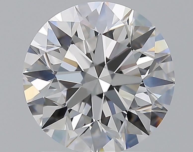 1.71 CaratD-VVS1 EX Cut Round Diamond