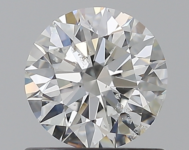 0.8 CaratH-SI2 EX Cut Round Diamond