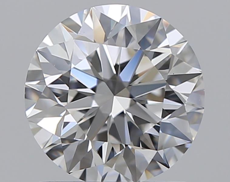 1 CaratE-VS1 EX Cut Round Diamond