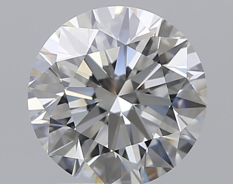 1.7 CaratH-VVS2 EX Cut Round Diamond
