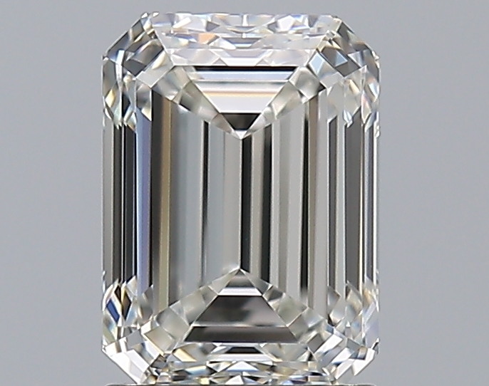 2 CaratI-VVS1 - Cut Emerald Diamond