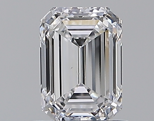 1 CaratD-VS2 - Cut Emerald Diamond