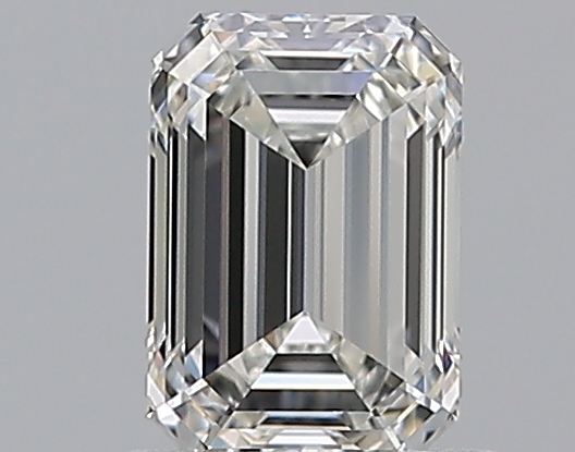 0.81 CaratH-VVS2 - Cut Emerald Diamond
