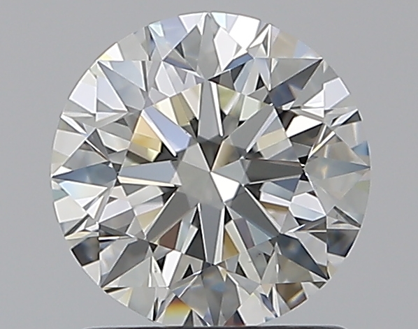 1.29 CaratJ-VS1 EX Cut Round Diamond