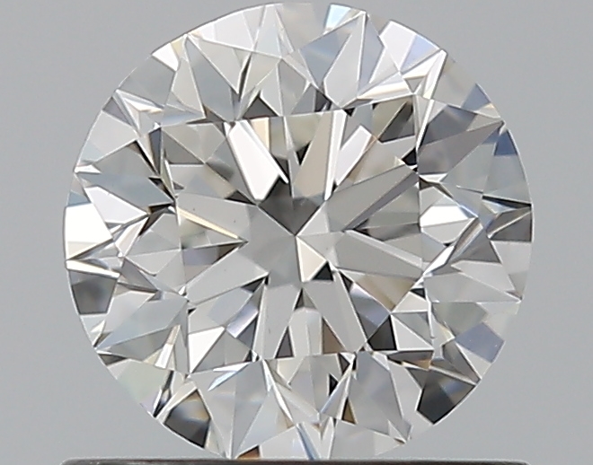 0.78 CaratF-VS1 EX Cut Round Diamond