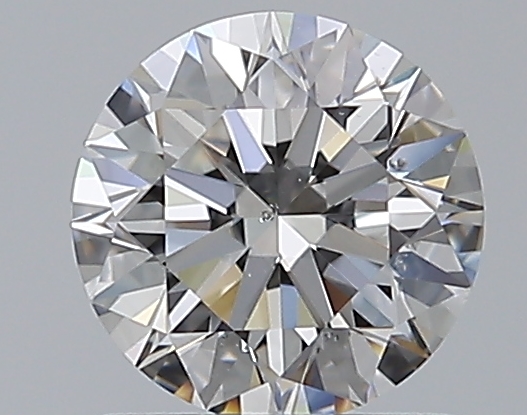 0.91 CaratE-SI1 EX Cut Round Diamond