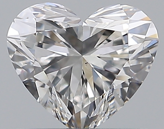 0.59 CaratF-VS2 - Cut Heart Diamond